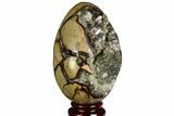 Gorgeous, Septarian Dragon Egg Geode - Barite Crystals #143143-1